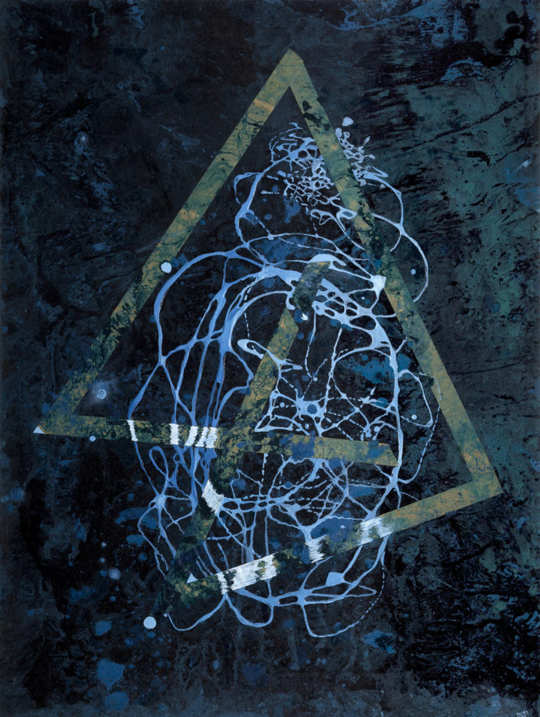 Bermuda Triangle, 2013, 69 x 52 cm, olej na sololitu / v soukromé sbírce / č. 2