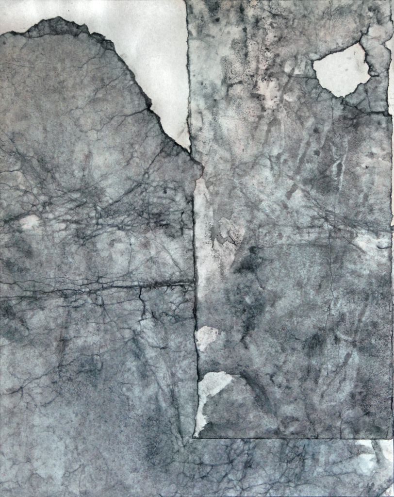 Zpověď, 2011, 60 x 48 cm, instalace / koláž / k prodeji / č. 60