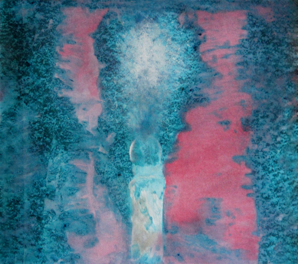 (P)Eros, 2003, 41 x 36 cm, olej na kartonu / k prodeji / č. 7