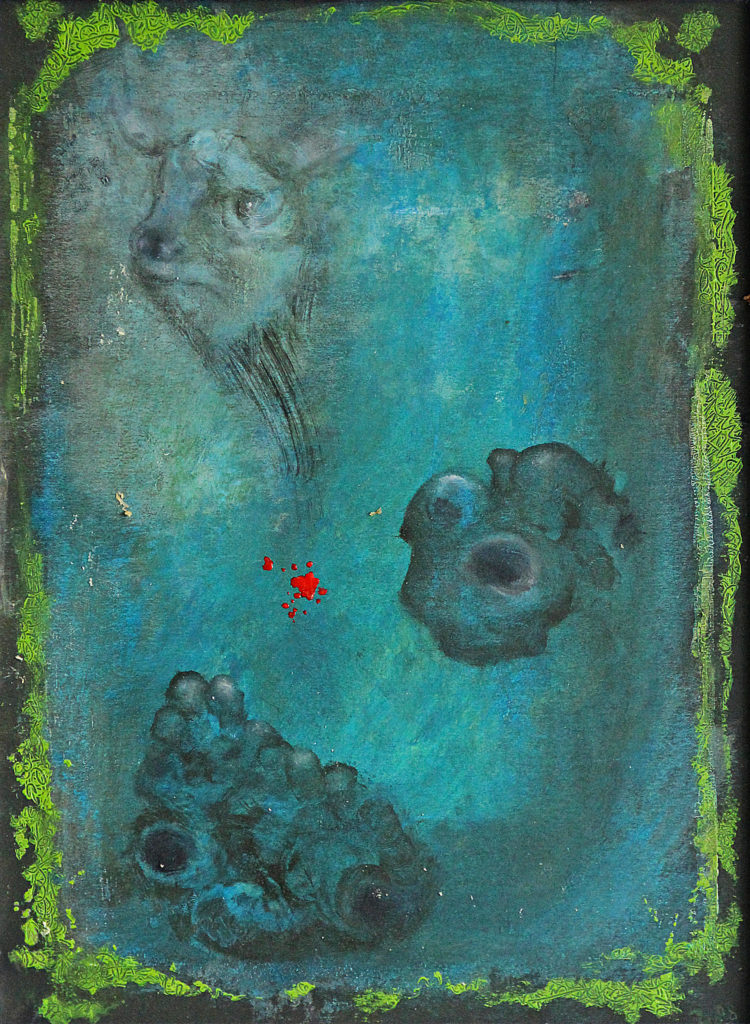 Jatka, 2008, 44 x 34 cm, olej na kartonu / v soukromé sbírce / č. 93