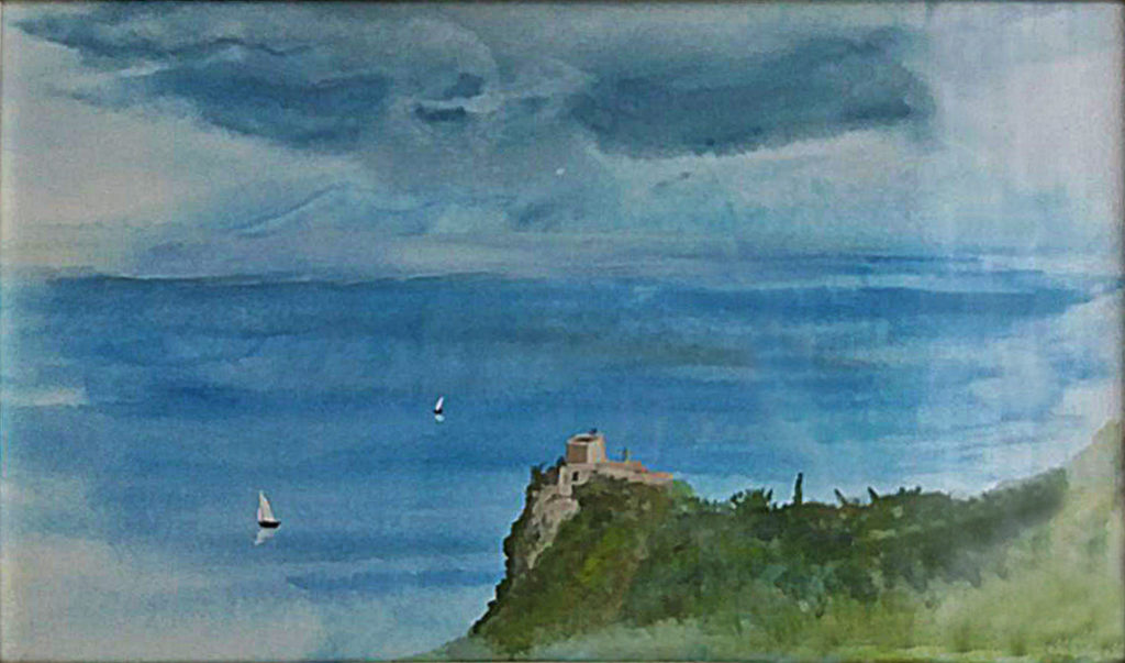 Varigotti, 1994, 27 x 17 cm, olej na kartonu / v soukromé sbírce / č. 249